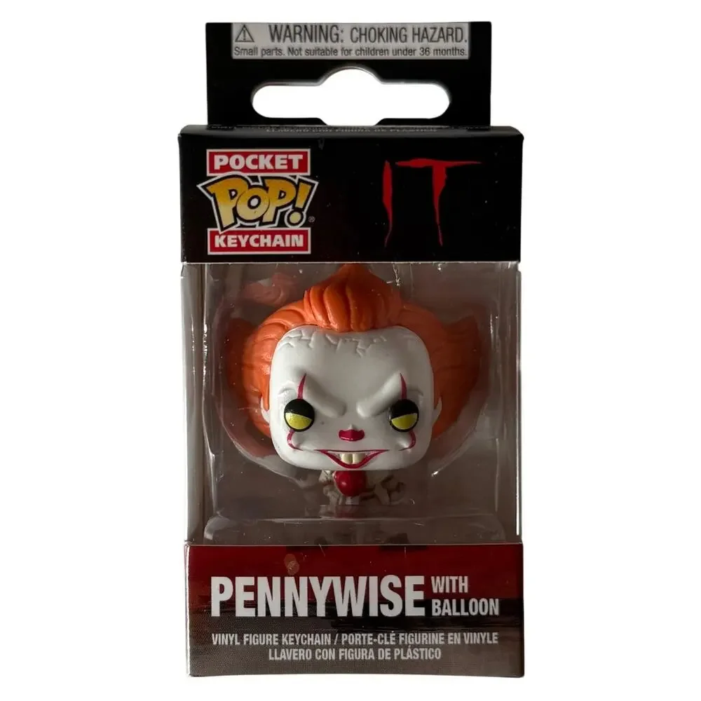 Pocket Pop! Keychain Pennywise with Balloon NEW